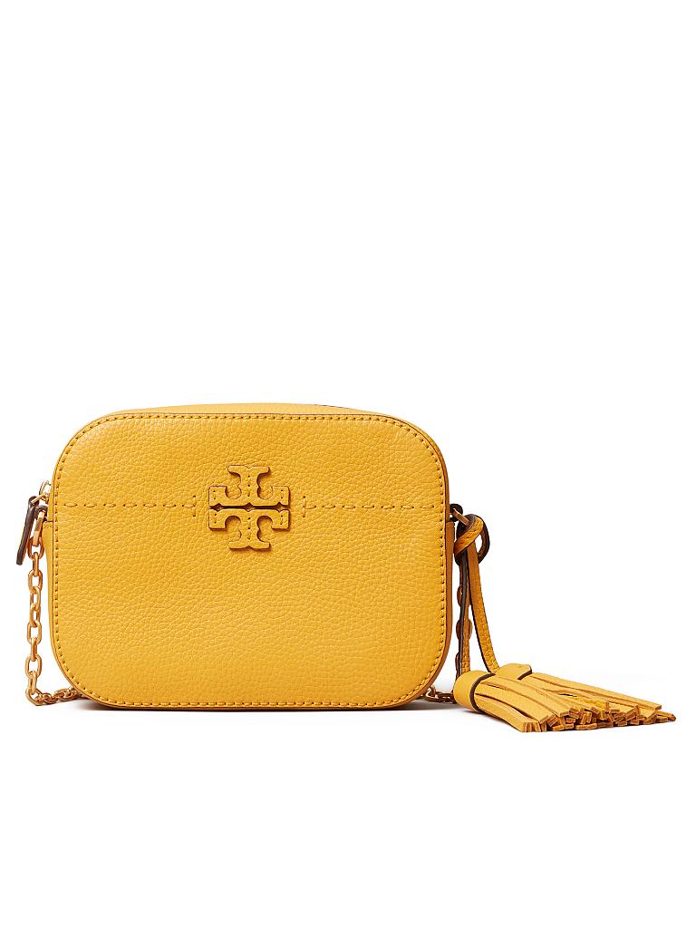 TORY BURCH | Ledertasche - Minibag "Mcgram" | orange