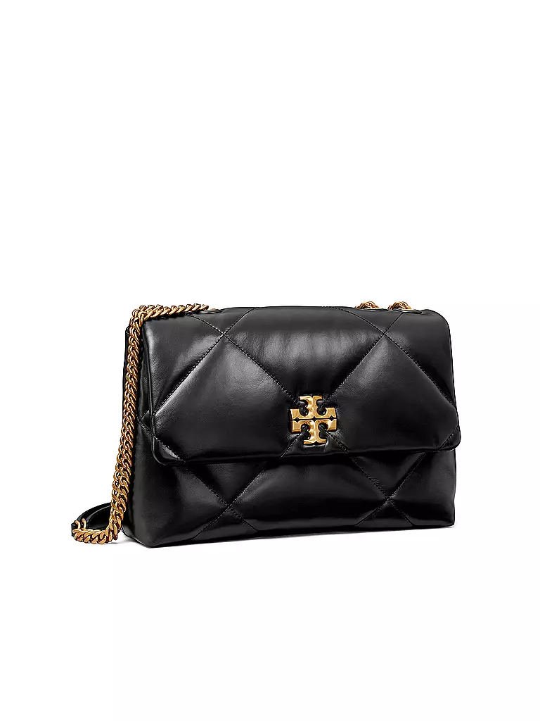 TORY BURCH | Ledertasche - Umhängetasche KIRA DIAMOND | beige