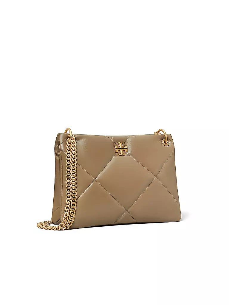 TORY BURCH | Ledertasche - Umhängetasche KIRA Small | beige