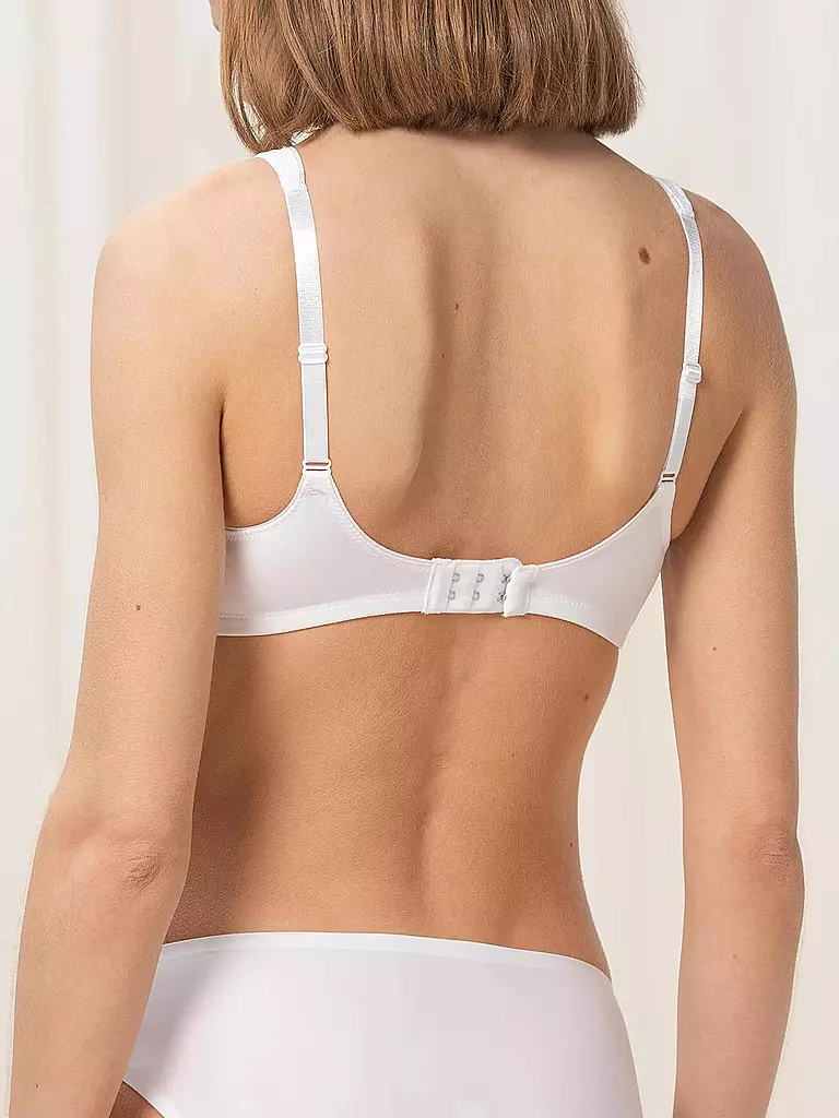 TRIUMPH | BH ohne Bügel Soft & Cotton Weiss | weiss