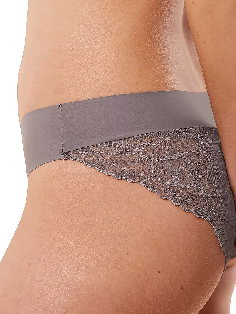 TRIUMPH | Slip BODY MAKE-UP ILLUSION LACE pigeon grey | grau