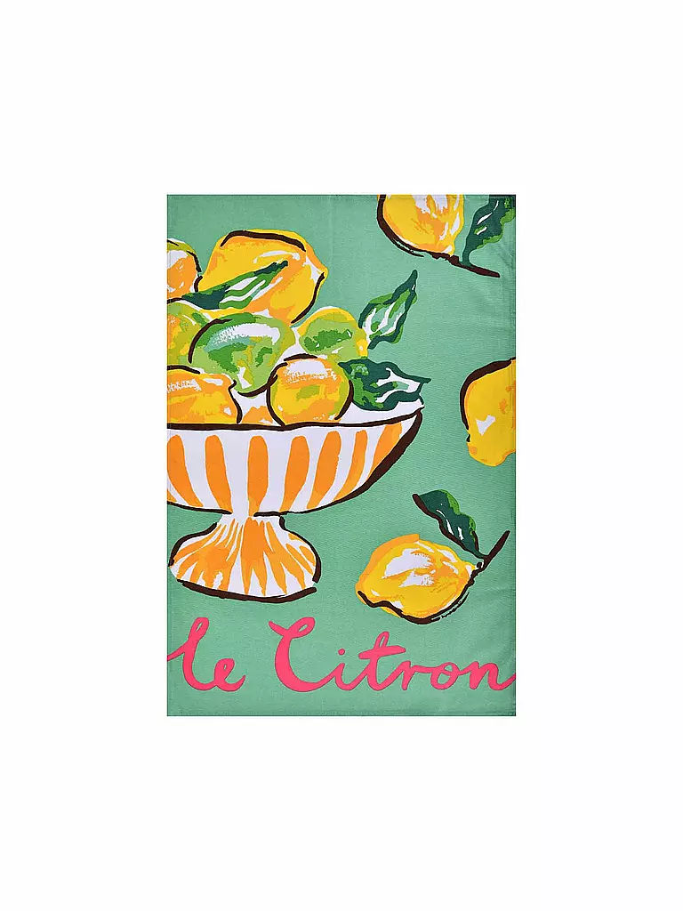 ULSTER WEAVERS | Geschirrtuch 45x75cm Summer Fruits Citron | hellgrün