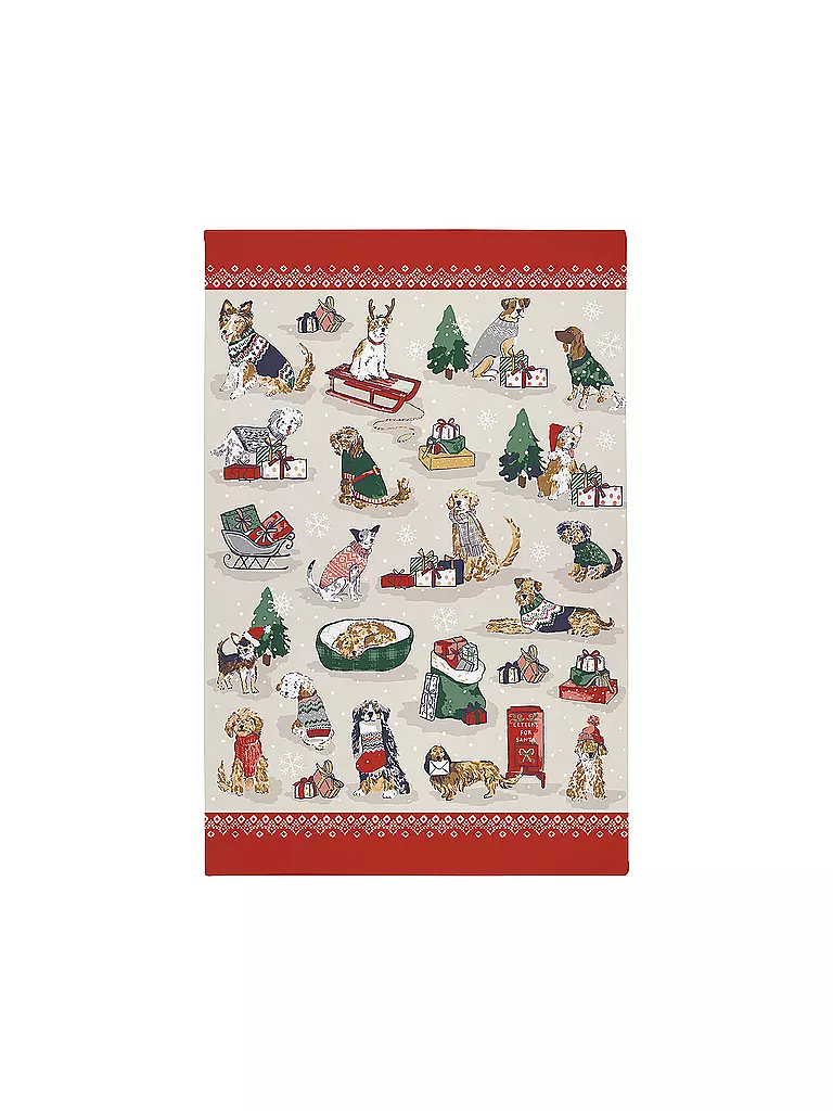 ULSTER WEAVERS | Geschirrtuch Merry Mutts 48x74cm | bunt