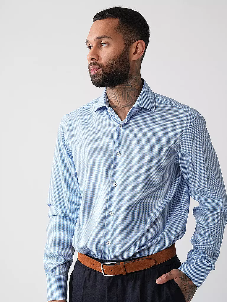 VAN LAACK | Hemd Tailor Fit  | blau