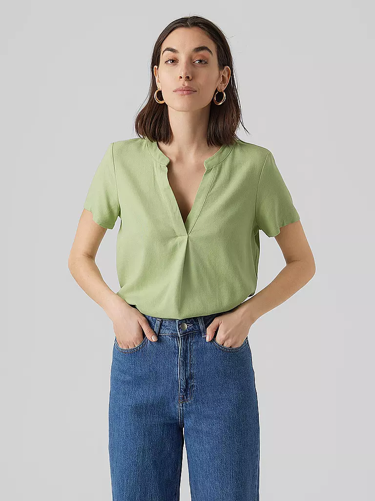 VERO MODA | Bluse  VMMYMILO | grün