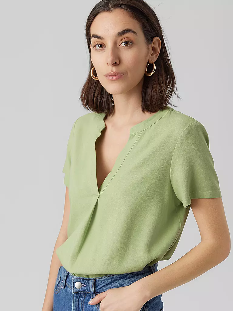 VERO MODA | Bluse  VMMYMILO | grün