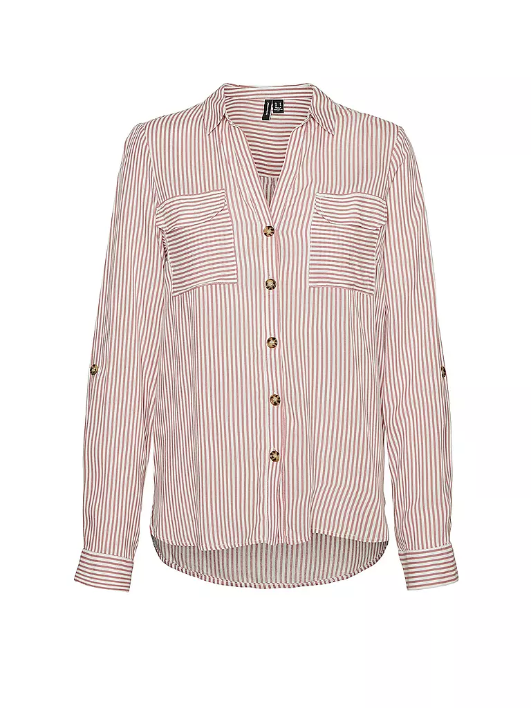 VERO MODA | Bluse VMBUMPY | rosa