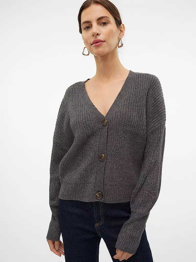 VERO MODA | Cardigan VMLEA | grau