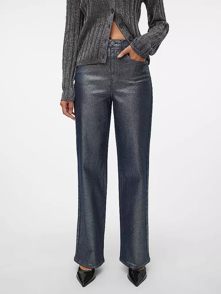 VERO MODA | Highwaist Jeans Wide Leg VMTESSA | blau