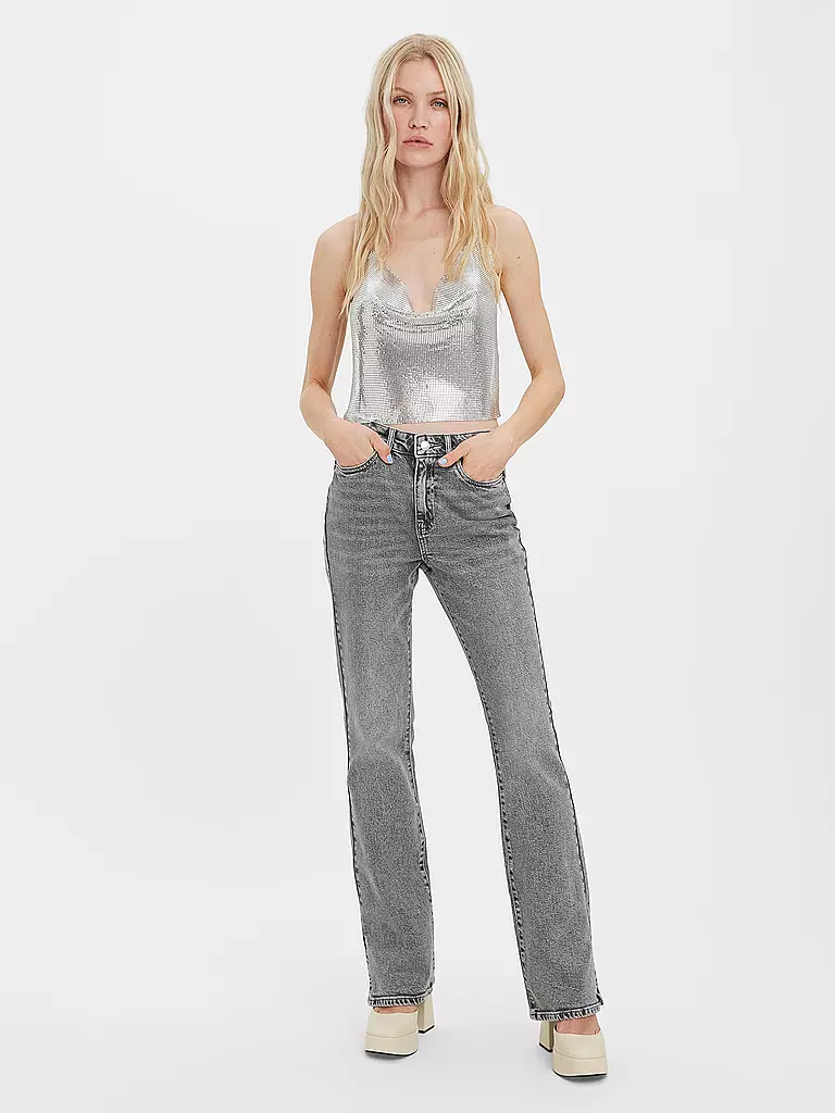 VERO MODA | Jeans Flared VMSELMA | grau