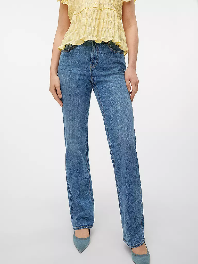 VERO MODA | Jeans Wide Leg VMTESSA | blau