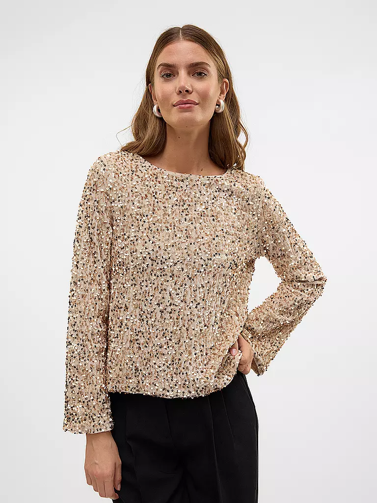 VERO MODA | Langarmshirt VMBELLA  | creme