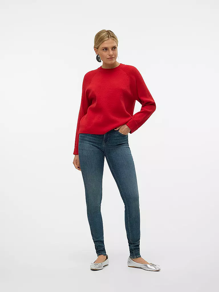 VERO MODA | Pullover  VMGOLD | rot