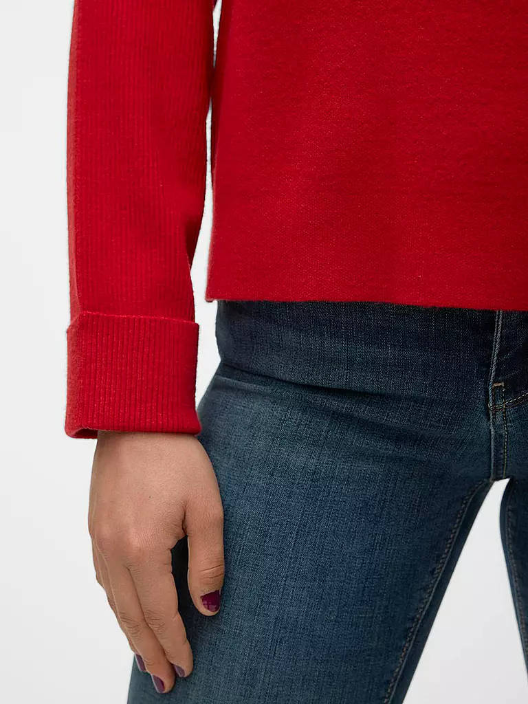 VERO MODA | Pullover  VMGOLD | rot