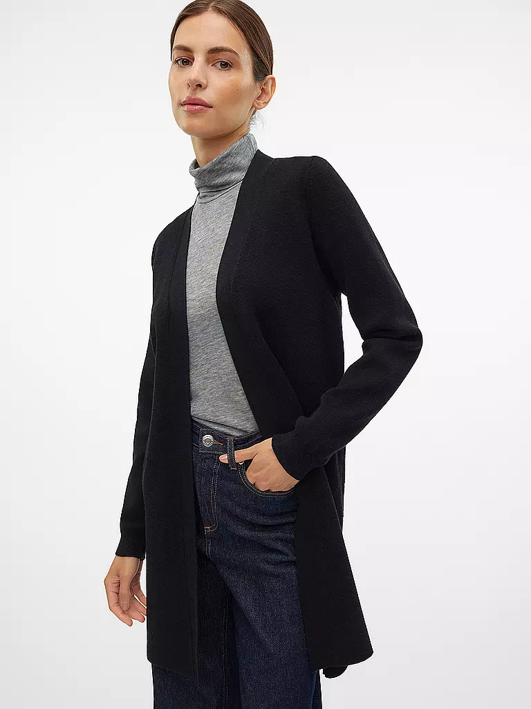 VERO MODA | Strickjacke  VMNANCY  | schwarz