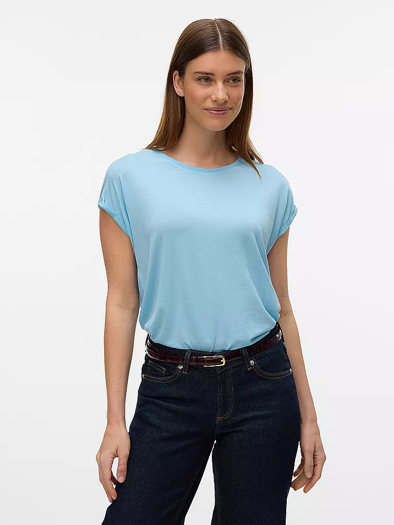 VERO MODA | T-Shirt VMAVA | hellblau