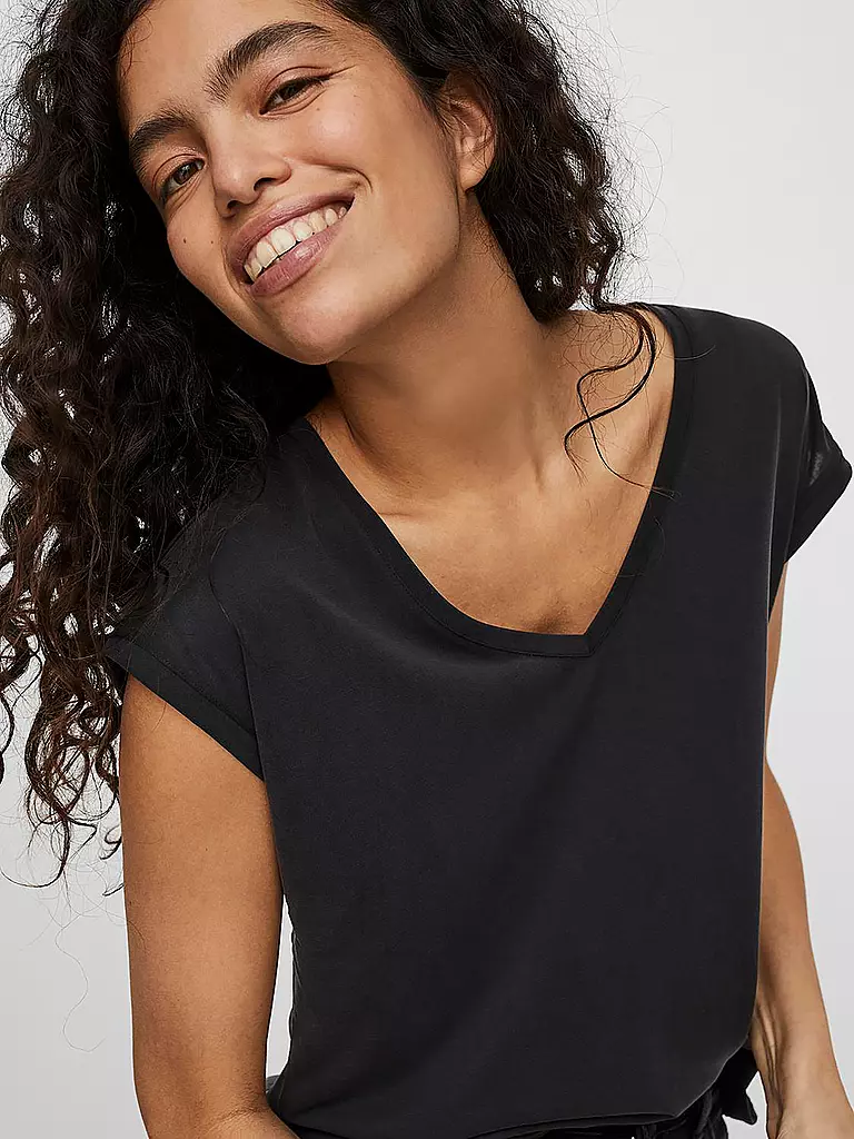 VERO MODA | T-Shirt VMFILLI | schwarz