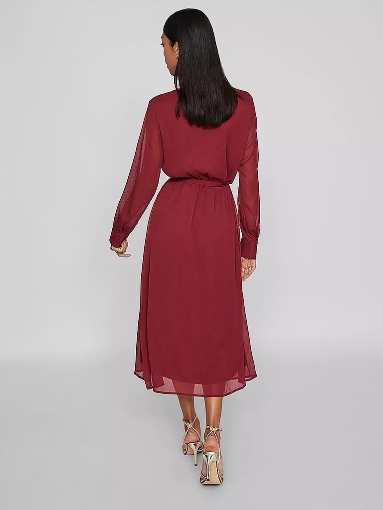 VILA | Cocktailkleid VIFALIA  | dunkelrot