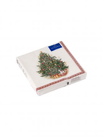 VILLEROY & BOCH | Weihnachts-Cocktail Servietten Tannenbaum 