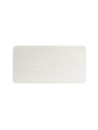 VILLEROY & BOCH | Servierplatte rechteckig Manufacture Rock Blanc 35x18cm