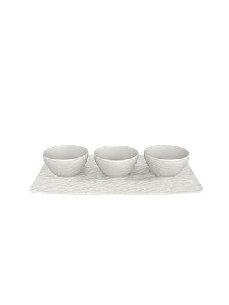 VILLEROY & BOCH | Dipschälchen 4er Manufacture Rock Blanc 