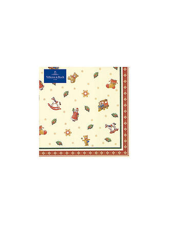 VILLEROY & BOCH | Winter Specials Toys Serviette Streumotive, 33x33cm, 20 Stück