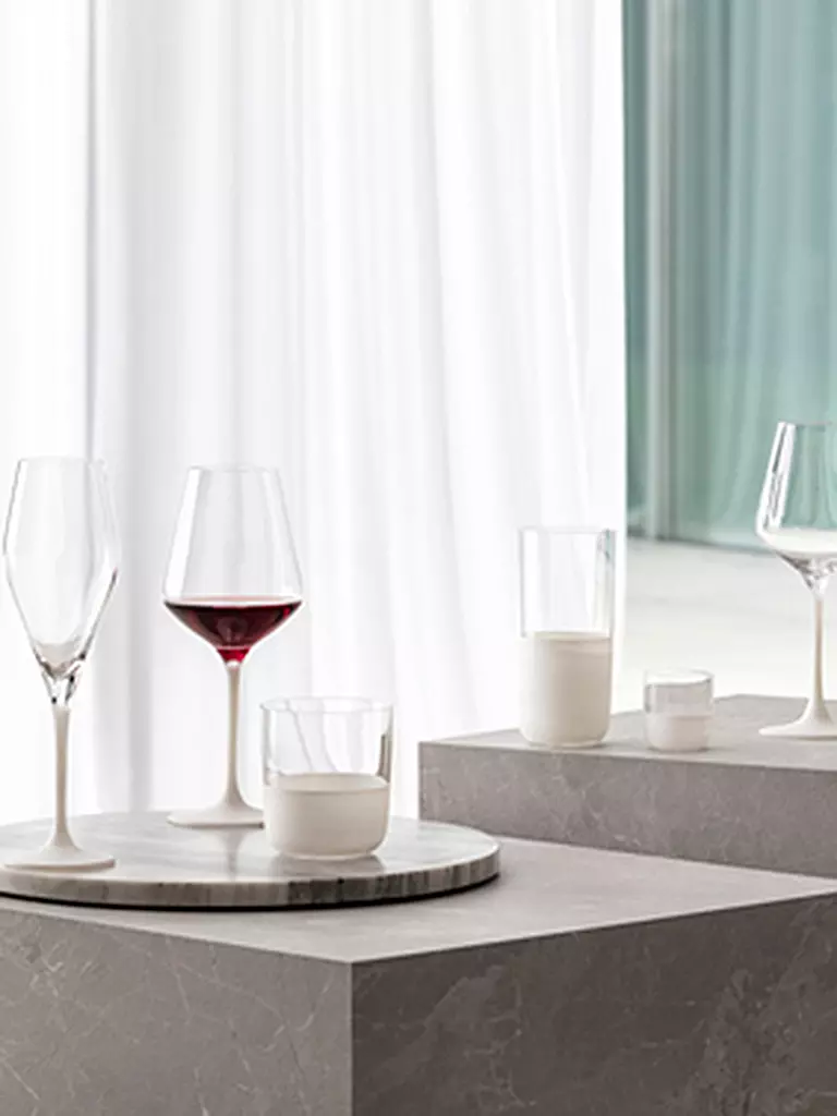 VILLEROY & BOCH | Champangerglas 4er Set MANUFACTURE ROCK BLANC GLAS | schwarz