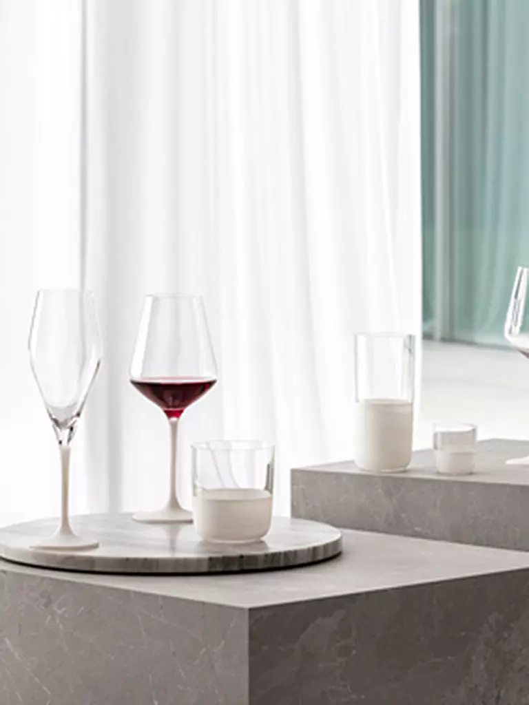 VILLEROY & BOCH | Schnapsglas 4er Set MANUFACTURE ROCK BLANC GLAS | schwarz