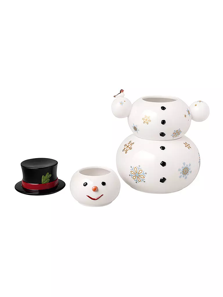 VILLEROY & BOCH | Weihnachtsdose 31cm SCHNEEMANN | bunt