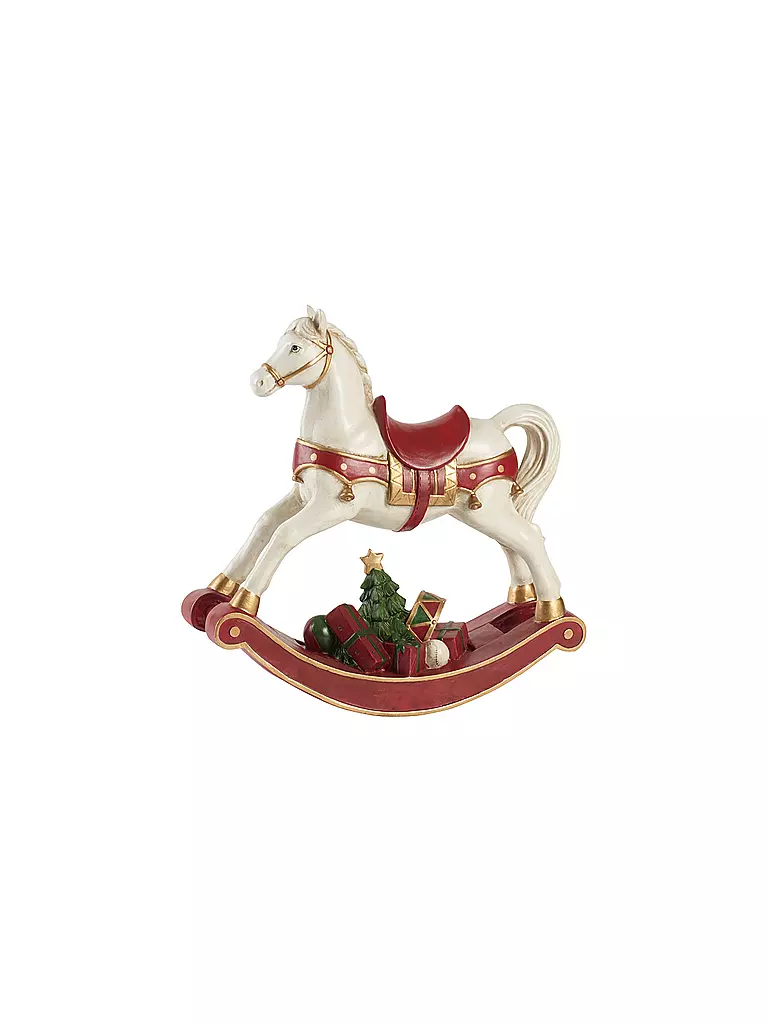 VILLEROY & BOCH | Christmas Toys - Schaukelpferd XL 2019 33x11x32cm | bunt