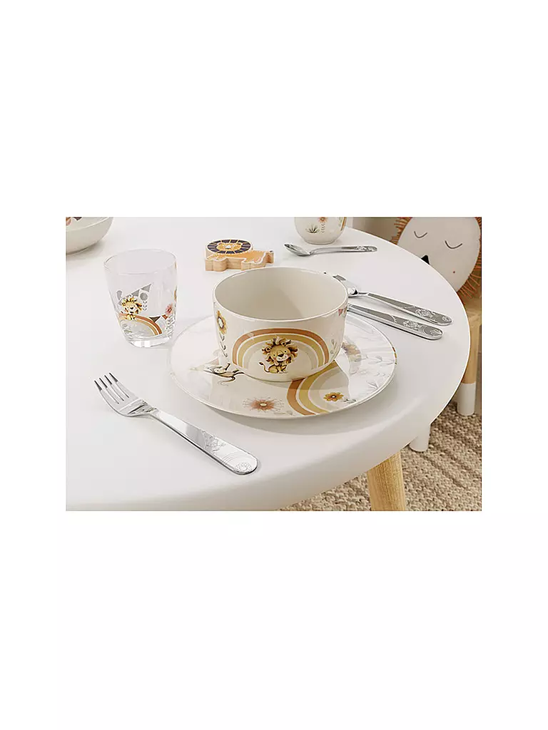 VILLEROY & BOCH | Kinder Geschirrset 7tlg Roar Like A Lion | beige