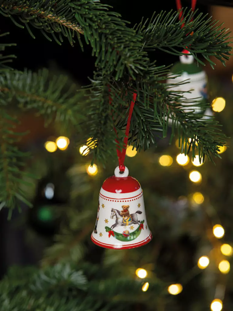 VILLEROY & BOCH | My Christmas Tree Glocke, 1, 2021 5,5x5,5x6,9cm | rot