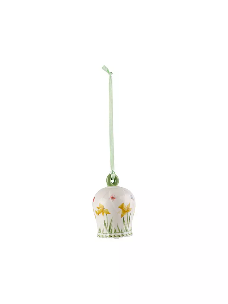 VILLEROY & BOCH | Ornament OSTERGLOCKE 6cm New Flower Bells  | weiss