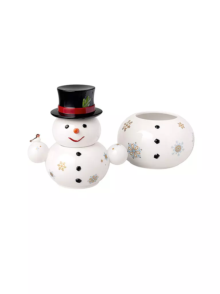 VILLEROY & BOCH | Weihnachtsdose 31cm SCHNEEMANN  | bunt