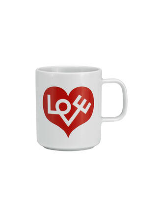 VITRA | Henkelbecher - Tasse Coffee Mug  Love Heart Rot