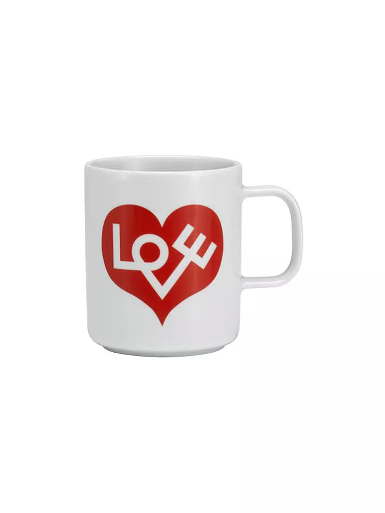 VITRA | Henkelbecher - Tasse Coffee Mug  Love Heart Rot | rot