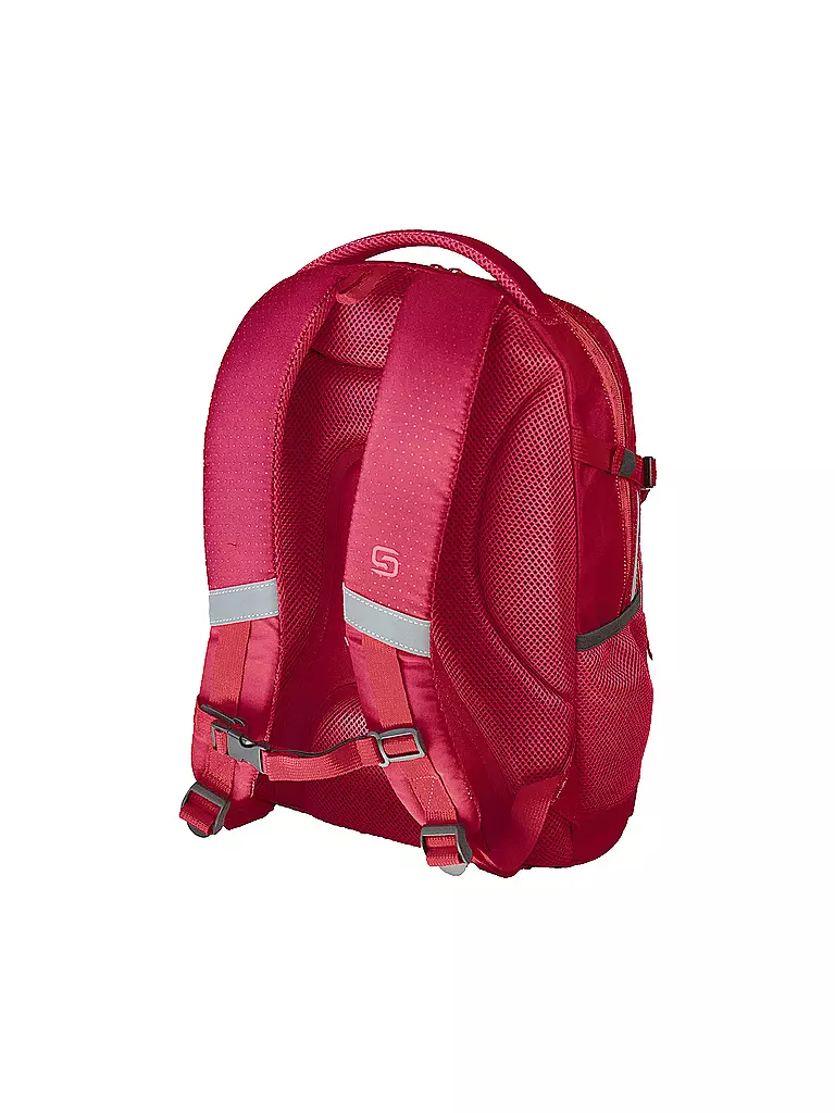 WALKER | Schulrucksack Fame 2.0 Uni Magenta | dunkelblau