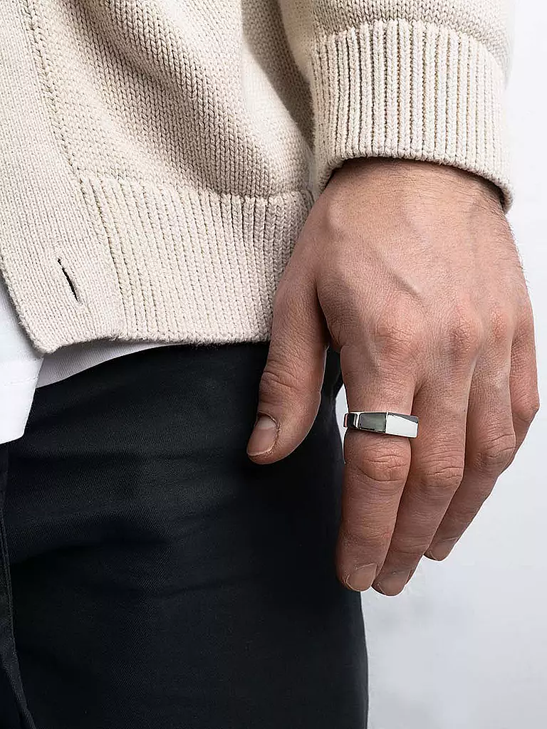 WARPEDSENSE | Ring SIGNET | silber