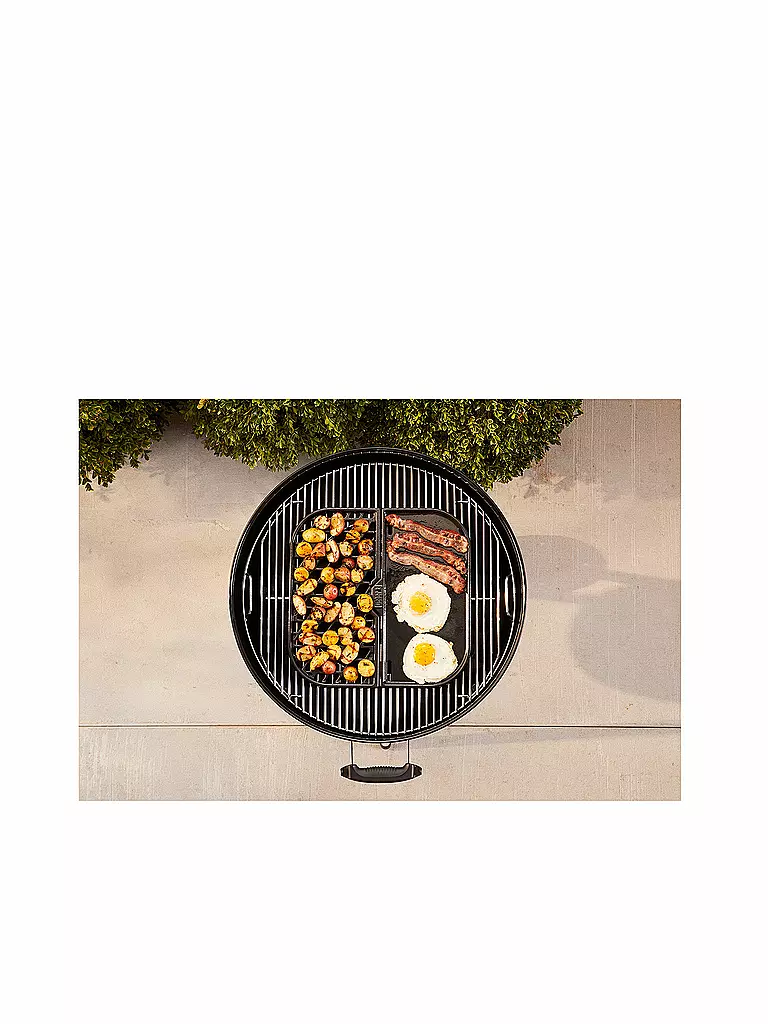 WEBER GRILL | 2 in 1 Sear Grate & Grillplatte 8858 | schwarz