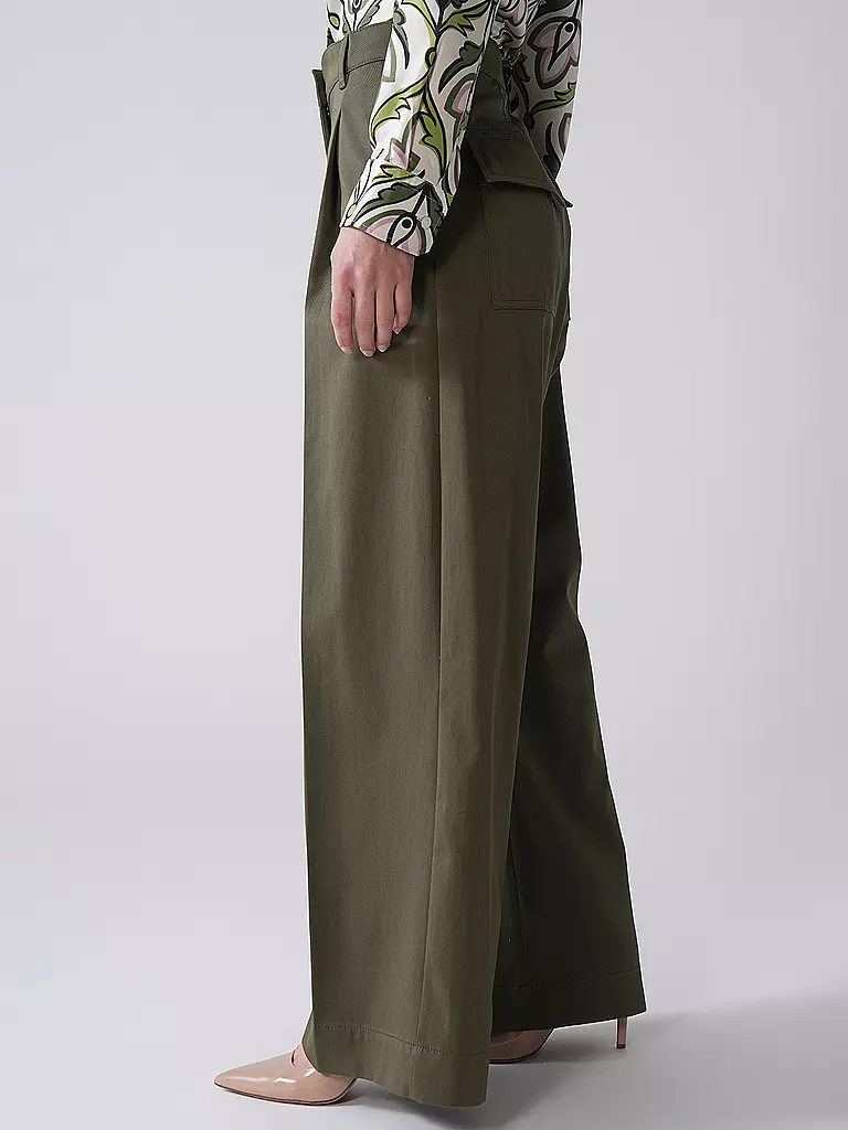 WEEKEND MAX MARA | Hose Wide Leg NEBBIE | olive