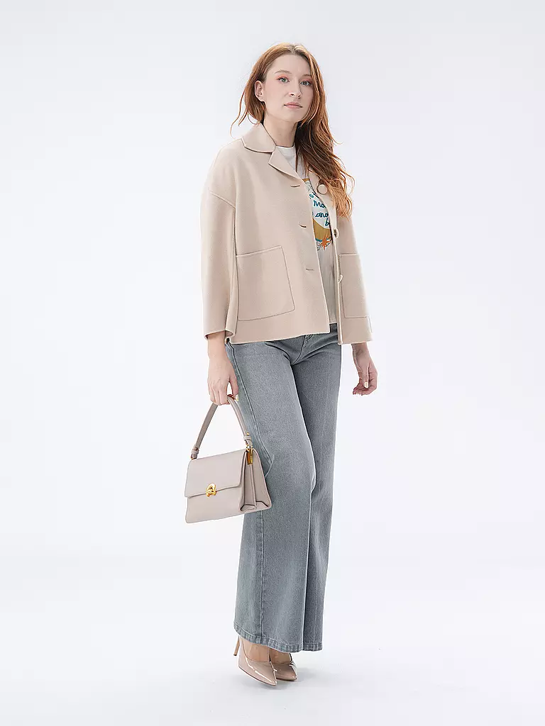 WEEKEND MAX MARA | Wolljacke PANCA | beige