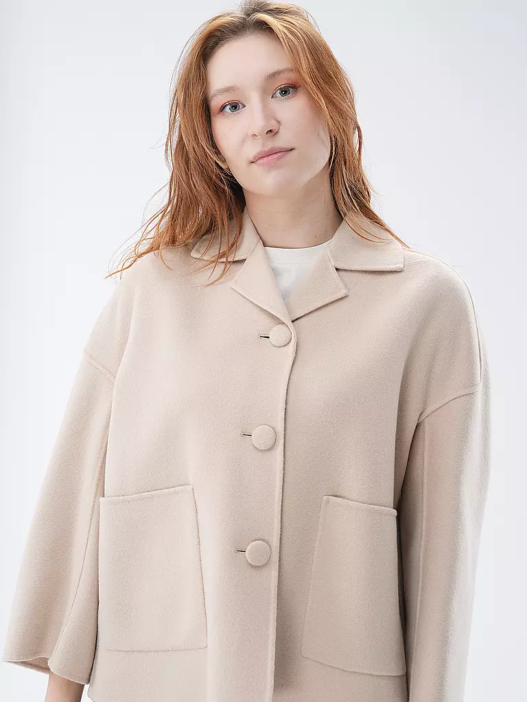 WEEKEND MAX MARA | Wolljacke PANCA | beige