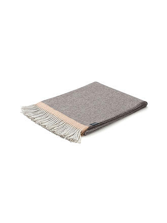 WEICH COUTURE ALPACA | Edelhaardecke MERIMA 130x180cm Grey/Darkgrey 