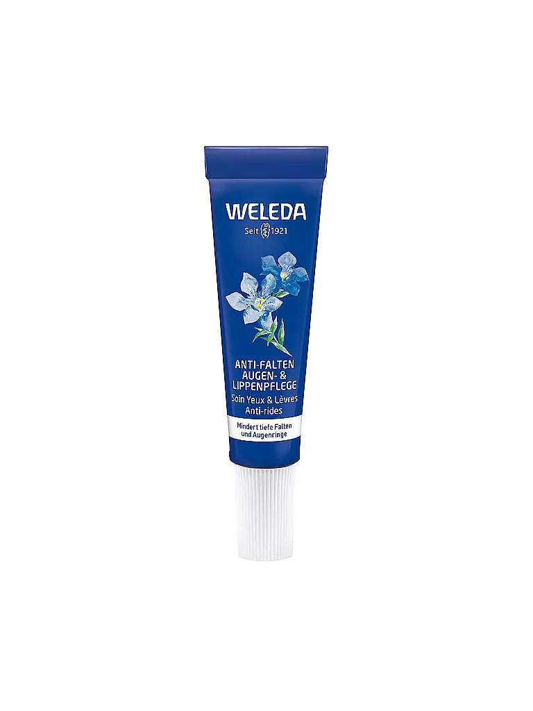 WELEDA | Anti Falten Augen- & Lippenpflege Blauer Enzian & Edelweiß 10ml | keine Farbe