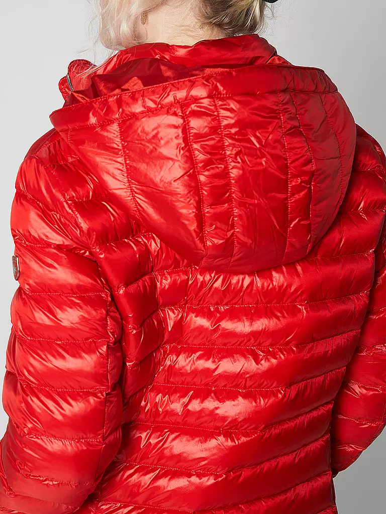 WELLENSTEYN | Leichtsteppjacke ITALY HOOD | rot