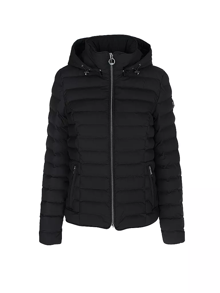 WELLENSTEYN | Leichtsteppjacke ITALYHOOD | schwarz