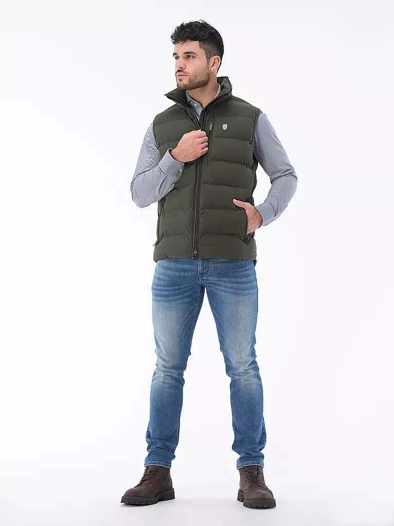 WELLENSTEYN | Steppgilet BLACKBIRD | olive