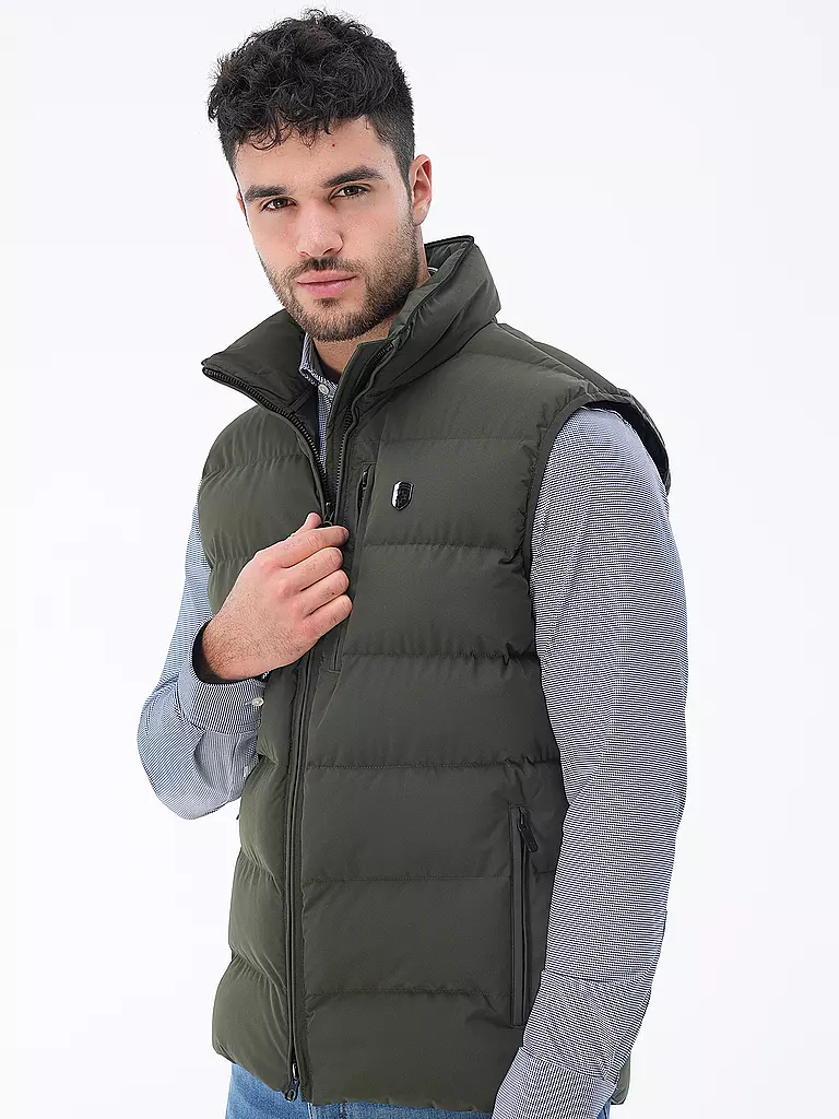 WELLENSTEYN | Steppgilet BLACKBIRD | olive