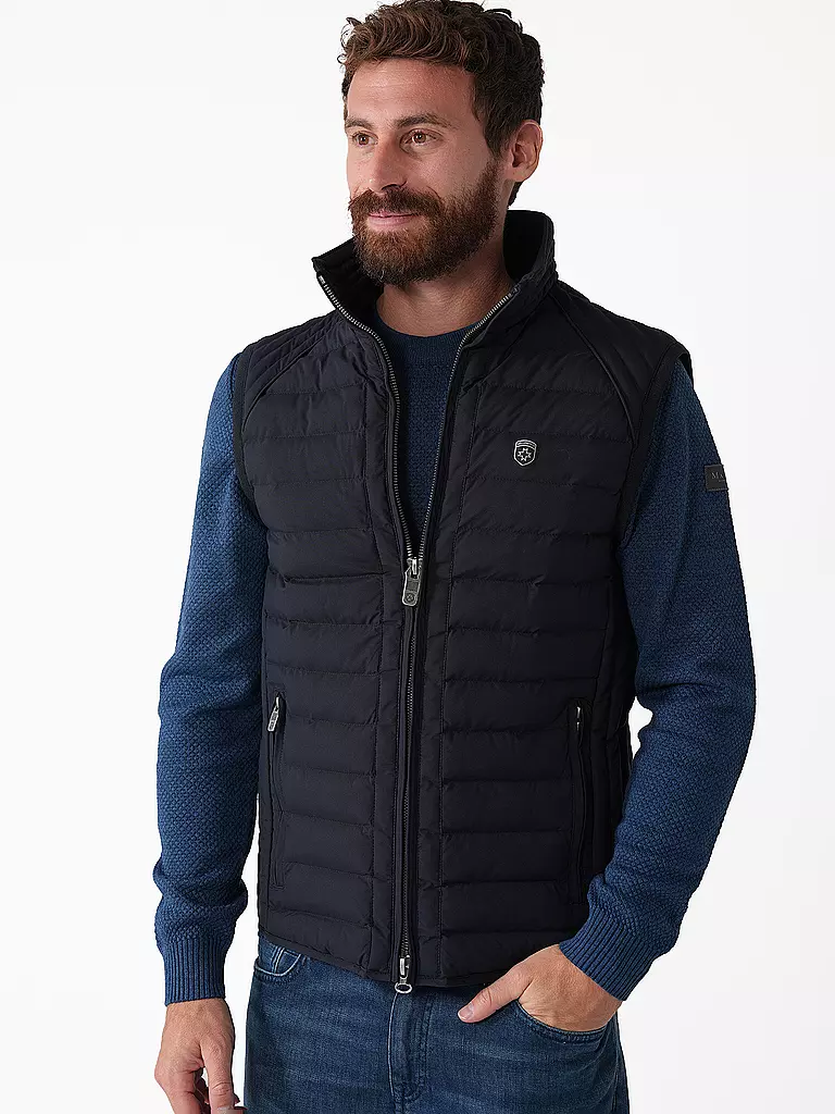 WELLENSTEYN | Steppgilet MOL | schwarz