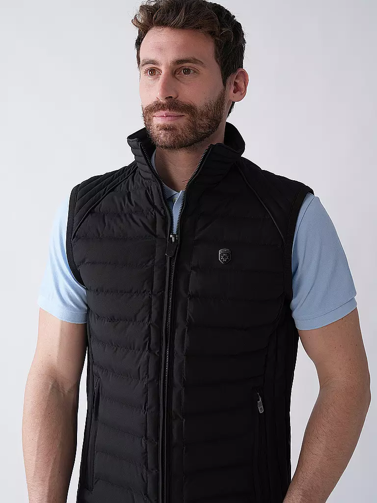 WELLENSTEYN | Steppgilet MOL | schwarz